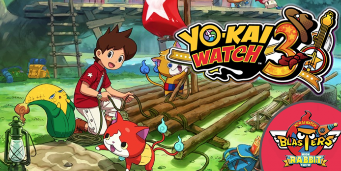 Yo-Kai Watch 3 Release Date + Blasters Moon Rabbit Crew!